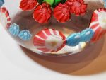 Antique Clichy - 5 roses plus millefiori (mini)