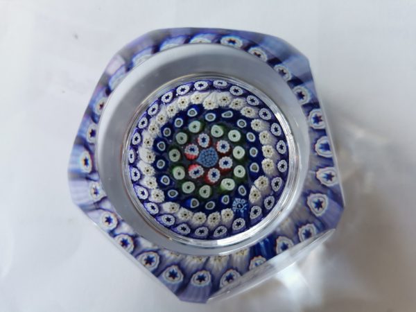Whitefriars - Rare Small faceted concentric.